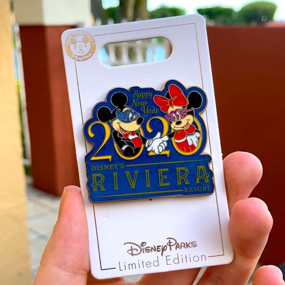 DISNEY’S RIVIERA RESORT HAPPY NEW YEAR 2020 PIN LE